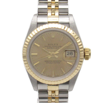 ROLEX Datejust No. X Wrist Watch watch Wrist Watch 69173 Mechanical Automatic Gold CH/BA K18 [Yellow Gold] Stainless 69173