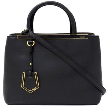 Fendi bag ladies handbag shoulder 2way petit toujour leather 8BH253 black