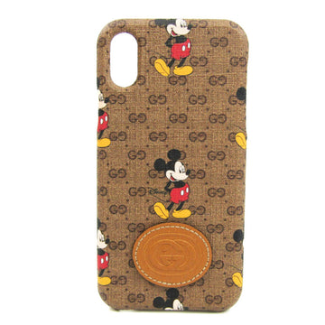 GUCCI Ophidia GG Supreme Phone Bumper For IPhone X Brown,Multi-color DISNEY Collaboration 602551