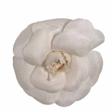 CHANEL brooch Camellia corsage white