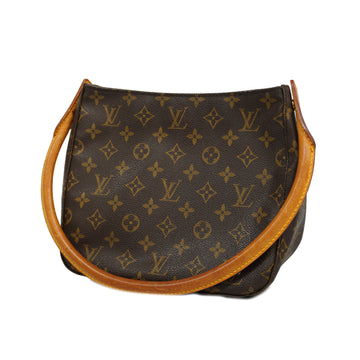 LOUIS VUITTONAuth  Monogram Looping MM M51146 Women's Shoulder Bag