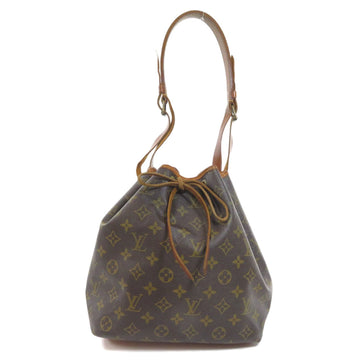 Louis Vuitton M42226 Petit Noe Monogram Handbag Canvas Ladies