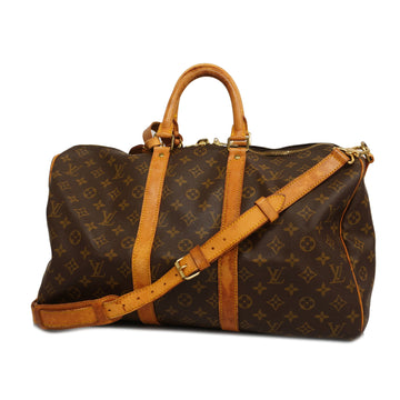 LOUIS VUITTONAuth  Monogram Keepall Bandouliere 45 M41418 Unisex Boston Bag