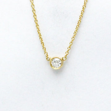 TIFFANY Diamonds By The Yard By The Yard Yellow Gold [18K] Diamond Men,Women Fashion Pendant Necklace [Gold]