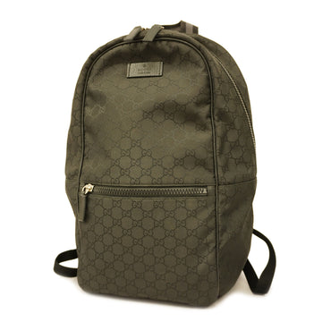 GUCCIAuth  Rucksack 449181 Men,Women,Unisex Nylon Backpack Black