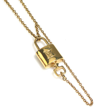 LOUIS VUITTON Necklace Collier LV Rocky Metal Gold Unisex M00567