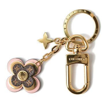 LOUIS VUITTON Keyring Keychain Bag Charm  M63085 Porto Cle Blooming Flower BB