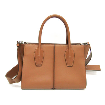 TOD'S Holly Bag XBWAONA0200ROR Women's Leather Handbag,Shoulder Bag Brown