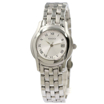 GUCCI 5500L watch stainless steel SS ladies