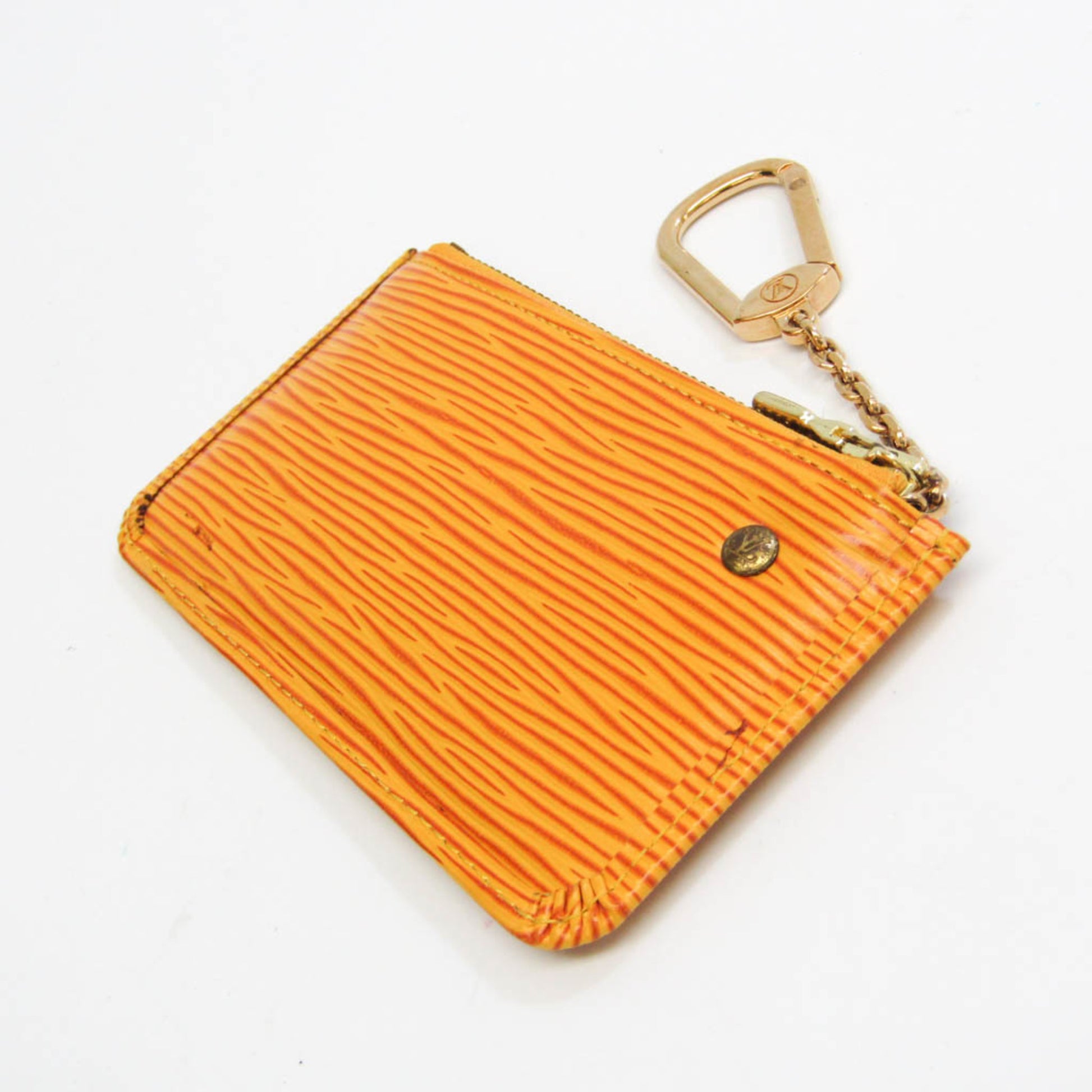 Louis Vuitton Key Pouch Cles - Tassil Yellow EPI Leather