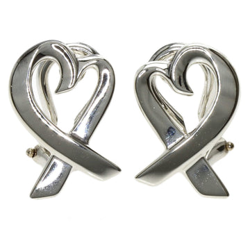 TIFFANY Loving Heart Paloma Picasso Earrings Silver Ladies