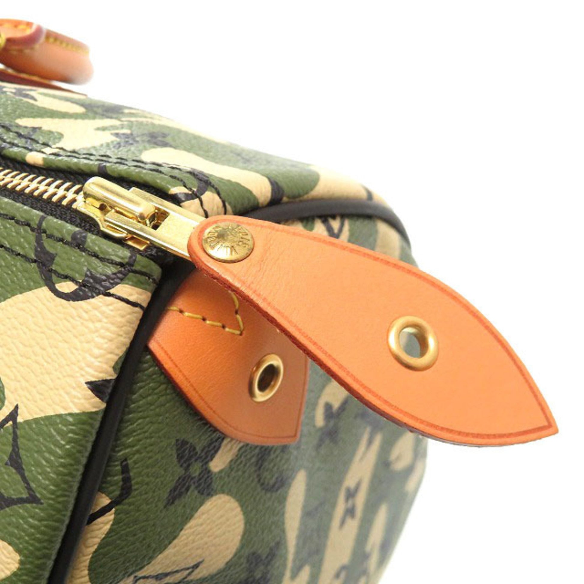 Louis Vuitton monogramo fragrance speedy 35 M95773 camouflage handbag