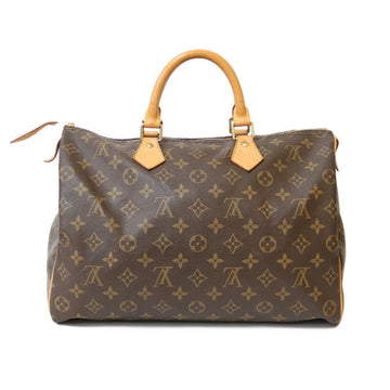 Louis Vuitton Boston Bag Monogram Handbag Speedy 35 M41524 Brown Women's Canvas