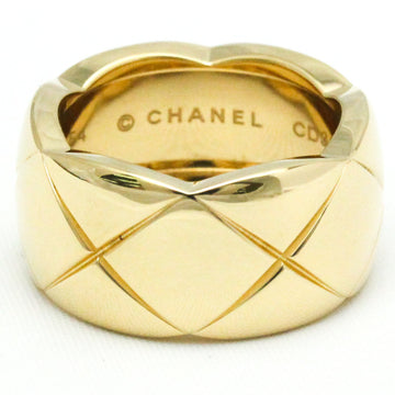 CHANEL Coco Crush Ring Large Model Yellow Gold [18K] Fashion No Stone Band Ring Gold