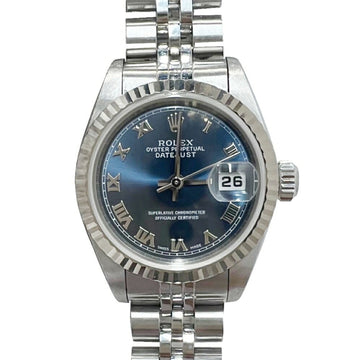 Rolex Datejust 79174 No. A Automatic Stainless Steel K18WG Blue Roman Dial Jubilee 26mm ROLEX 1998 1999 Numerals