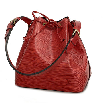 LOUIS VUITTON Shoulder Bag Epi Petit Noe M44107 Castilian Red Ladies