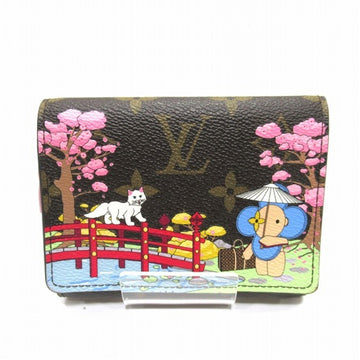 LOUIS VUITTON Monogram Vivienne Portefeuille Victorine M80873 Wallet