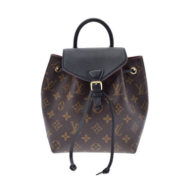 Louis Vuitton Monogram Montsuri NM BB Brown M45516 Unisex Canvas Rucksack/Daypack