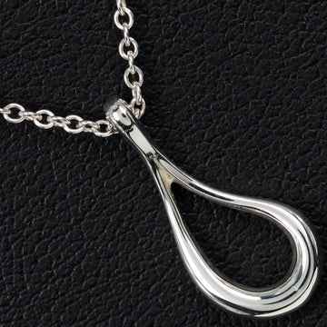 TIFFANY Open Teardrop Silver 925 Women's Necklace