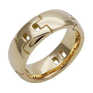 HERMES Ring Women's 750YG Yellow Gold Hercules 50 About No. 10 Polished