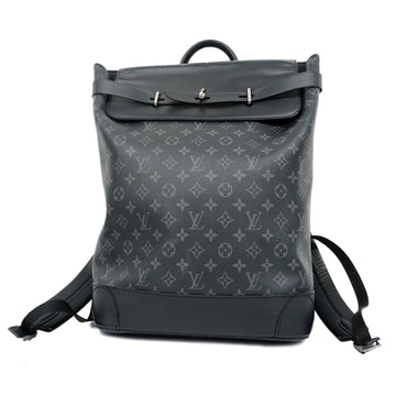 LOUIS VUITTONAuth  Monogram Eclipse Steamer M44052 Men's Backpack