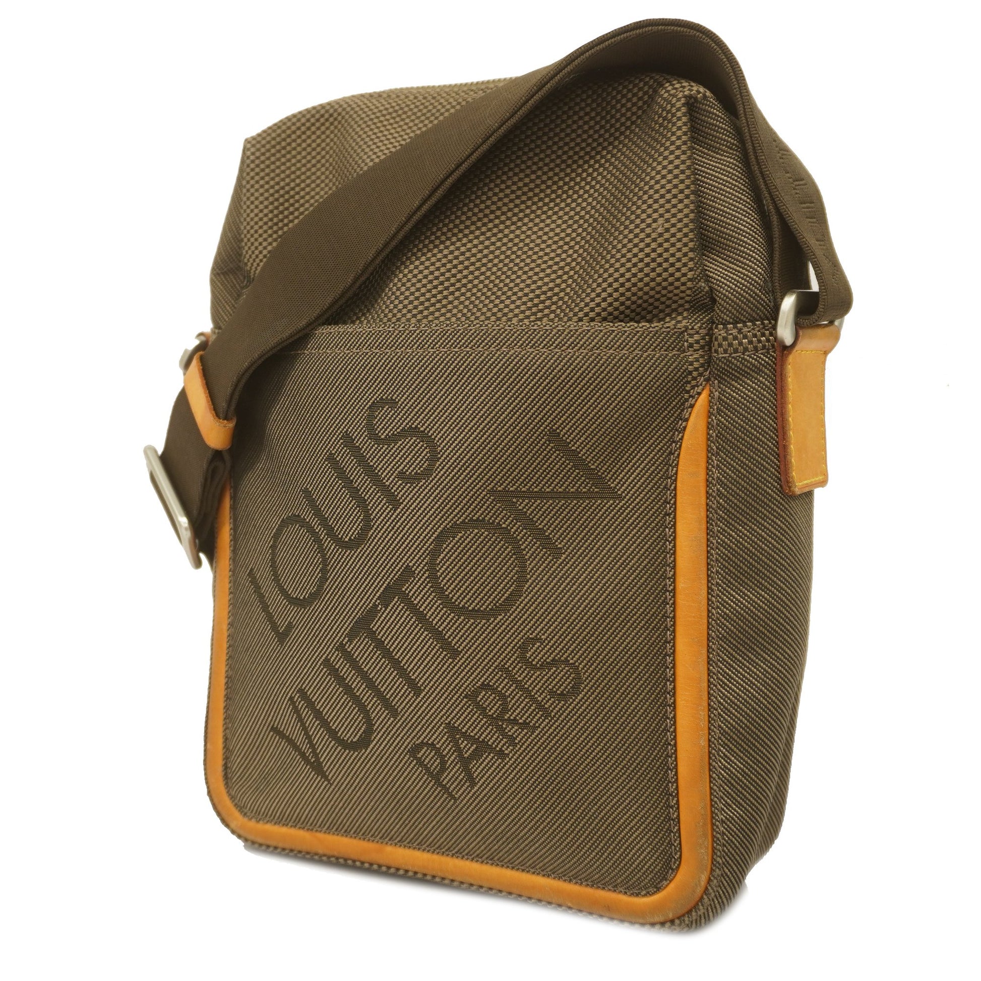 Louis Vuitton M42254 Saumur 35 Large Vintage Messenger Sling Bag for Unisex