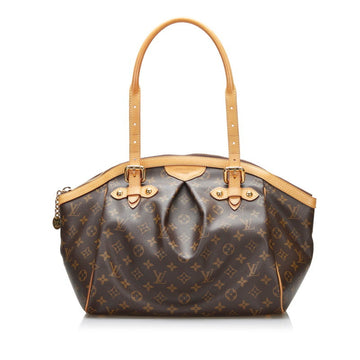 Louis Vuitton Monogram Tivoli GM Handbag M40144 Brown PVC Leather Ladies LOUIS VUITTON