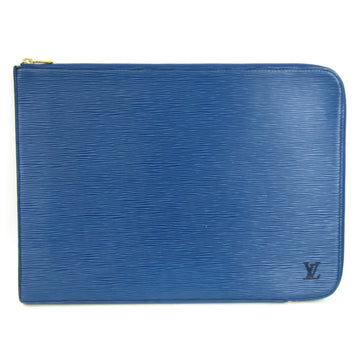 Louis Vuitton Epi Poche Document M54495 Briefcase Toledo Blue