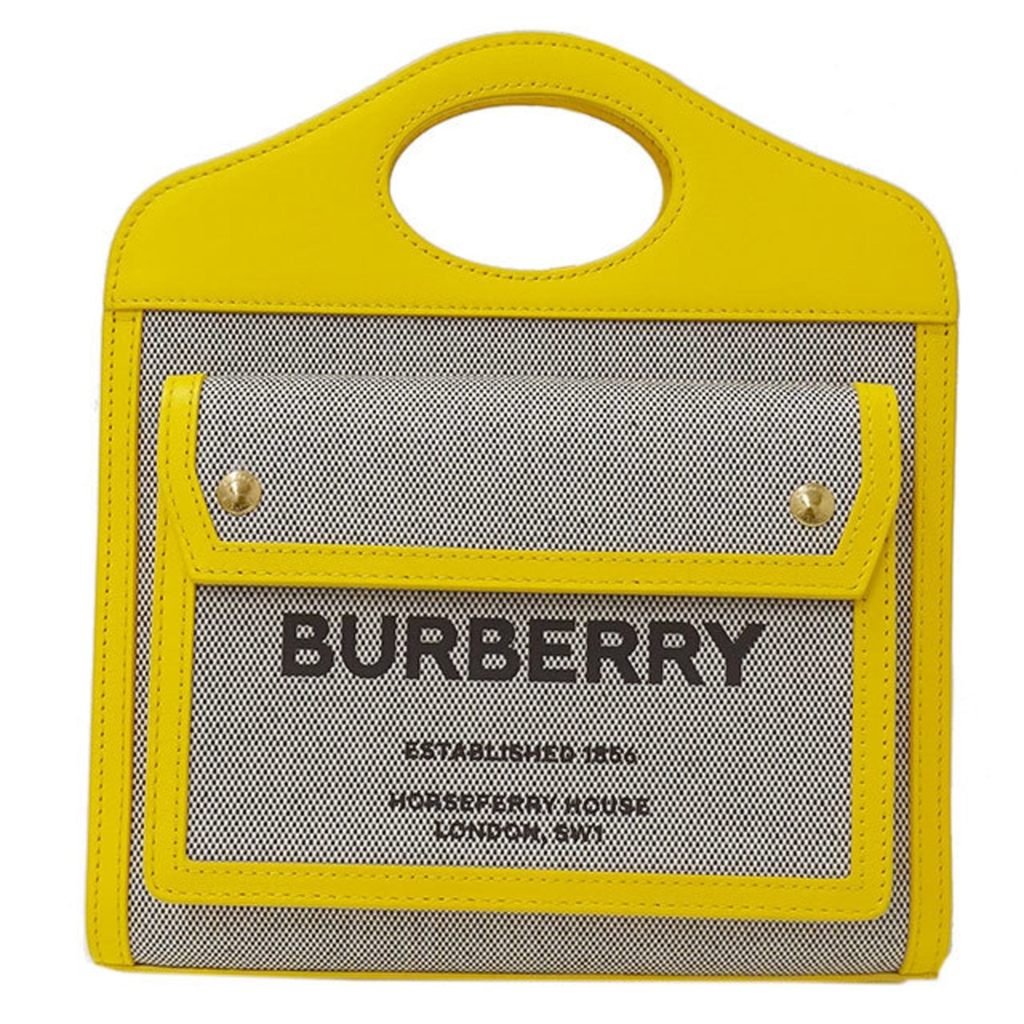 Burberry bag sales yellow