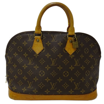Louis Vuitton Bag Monogram Women's Handbag Alma Old Model Brown M51130