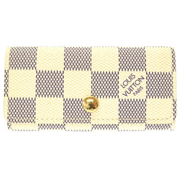 Louis Vuitton Damier Azur Multicle 4 N60386 consecutive key case LV