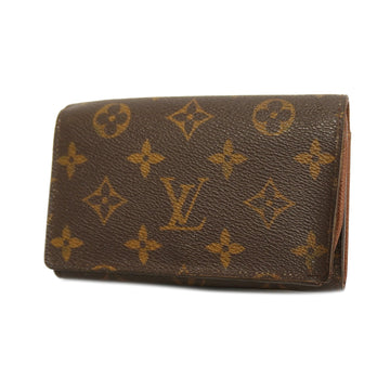 LOUIS VUITTONAuth  Monogram Portofeuil Tresor M61736 Men,Women,Unisex Wallet