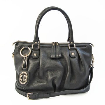 GUCCI Sukey 247902 Women's Leather Handbag,Shoulder Bag Black