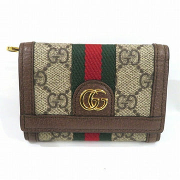 GUCCI Ophidia 644334 96IWG 8745 Trifold Wallet Unisex