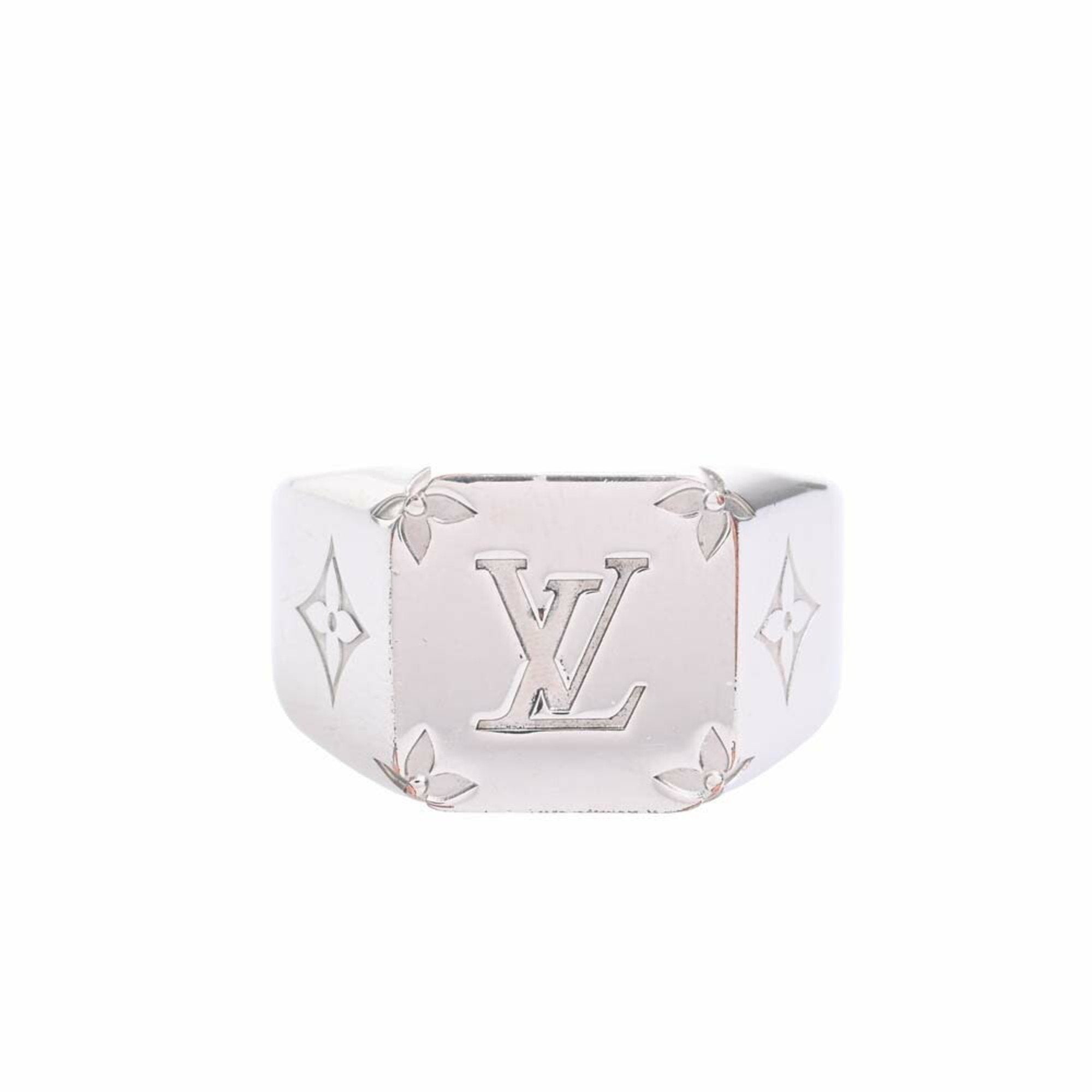 Lv monogram signet deals ring