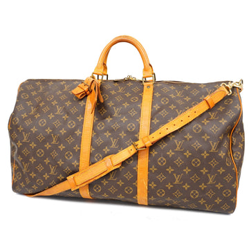 LOUIS VUITTONAuth  Monogram Keepall Bandouliere 60 M41412 Unisex Boston Bag