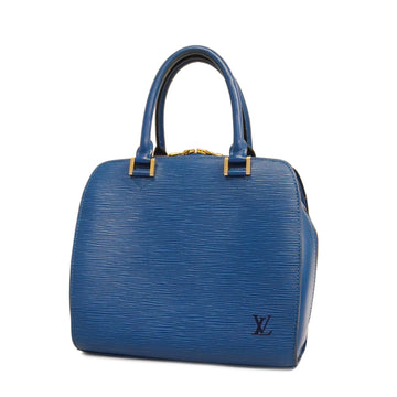 LOUIS VUITTONAuth  Epi Ponneuf M52055 Women's Handbag Toledo Blue