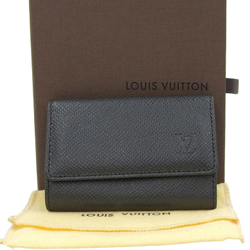 LOUIS VUITTON Taiga Multicle 6 key case for cases Noir black M30500