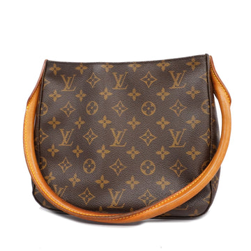 LOUIS VUITTONAuth  Monogram Looping MM M51146 Women's Shoulder Bag