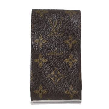 LOUIS VUITTON Cigarette Case Monogram Etuit M63024  Brown Card LV