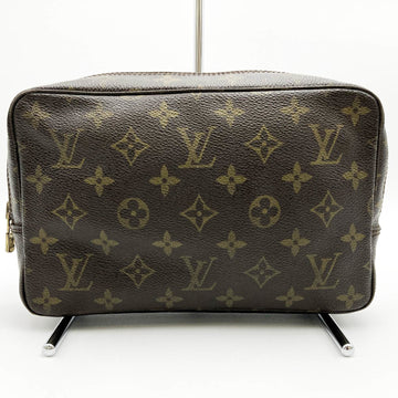 LOUIS VUITTON True Toilet 23 Monogram Clutch Bag Second Pouch Brown PVC Women's Men's Fashion M47524