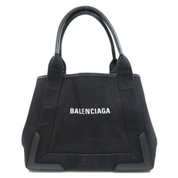 Balenciaga Navy Kabas Tote Bag Canvas / Leather Women's BALENCIAGA