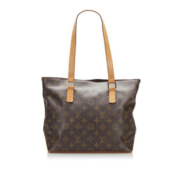 LOUIS VUITTON Monogram Hippo Piano Tote Bag M51148 Brown PVC Leather Women's