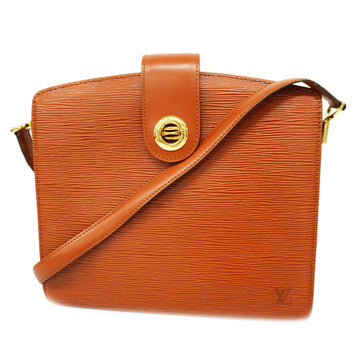 LOUIS VUITTONAuth  Epi Capuchin M52343 Women's Shoulder Bag Kenyan Brown