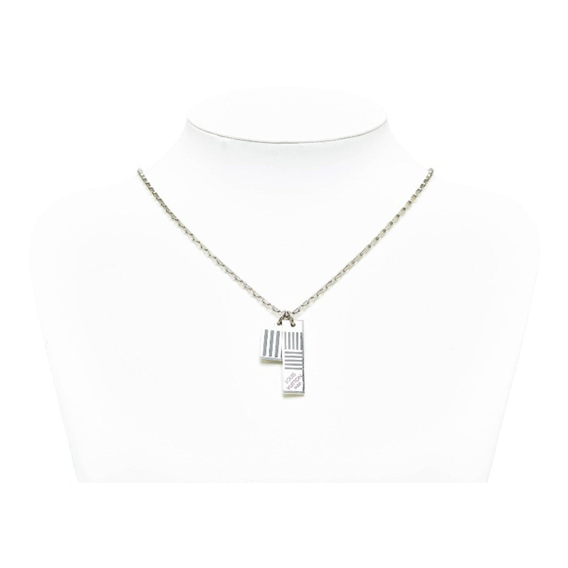 Damier Black necklace - Luxury All Fashion Jewelry - Fashion Jewelry, Men  M62490