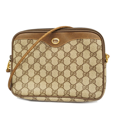 GUCCIAuth  Shoulder Bag 97 02 068 Women's GG Supreme Beige