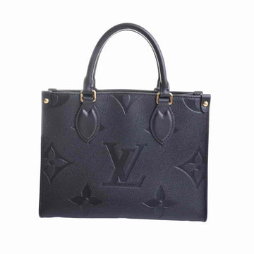 Louis Vuitton Amplant On The Go PM Tote Bag Black Leather