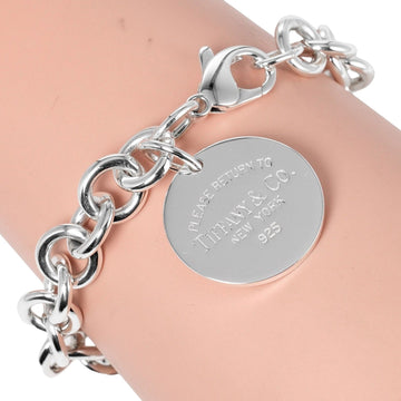 TIFFANY&Co. Return to Round Tag Bracelet Silver 925 Approx. 36.33g