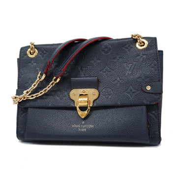 LOUIS VUITTONAuth  Monogram Empreinte Vavin M52271 Women's Shoulder Bag Marine