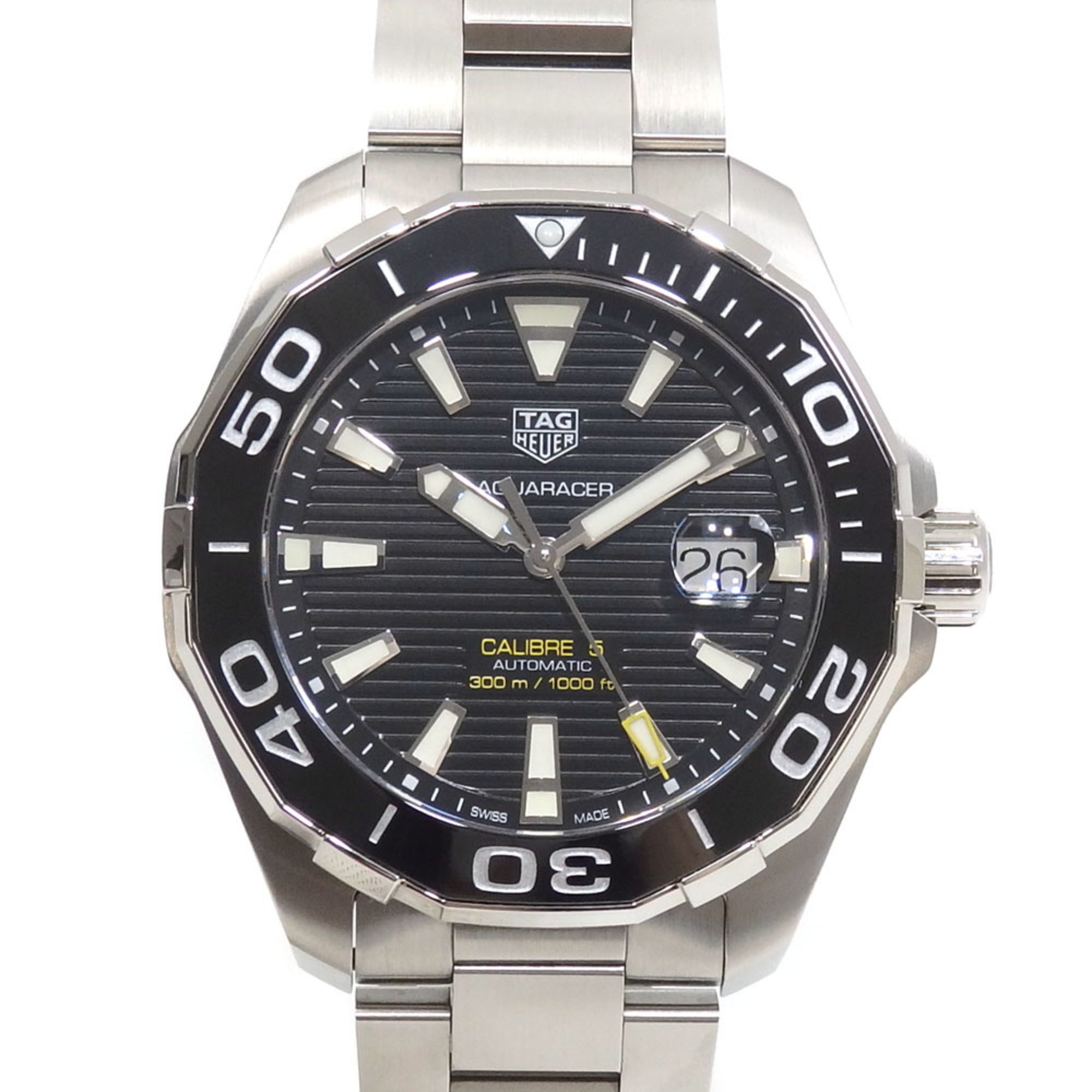 TAG HEUER Watch Aquaracer Caliber 5 Men s Automatic SS